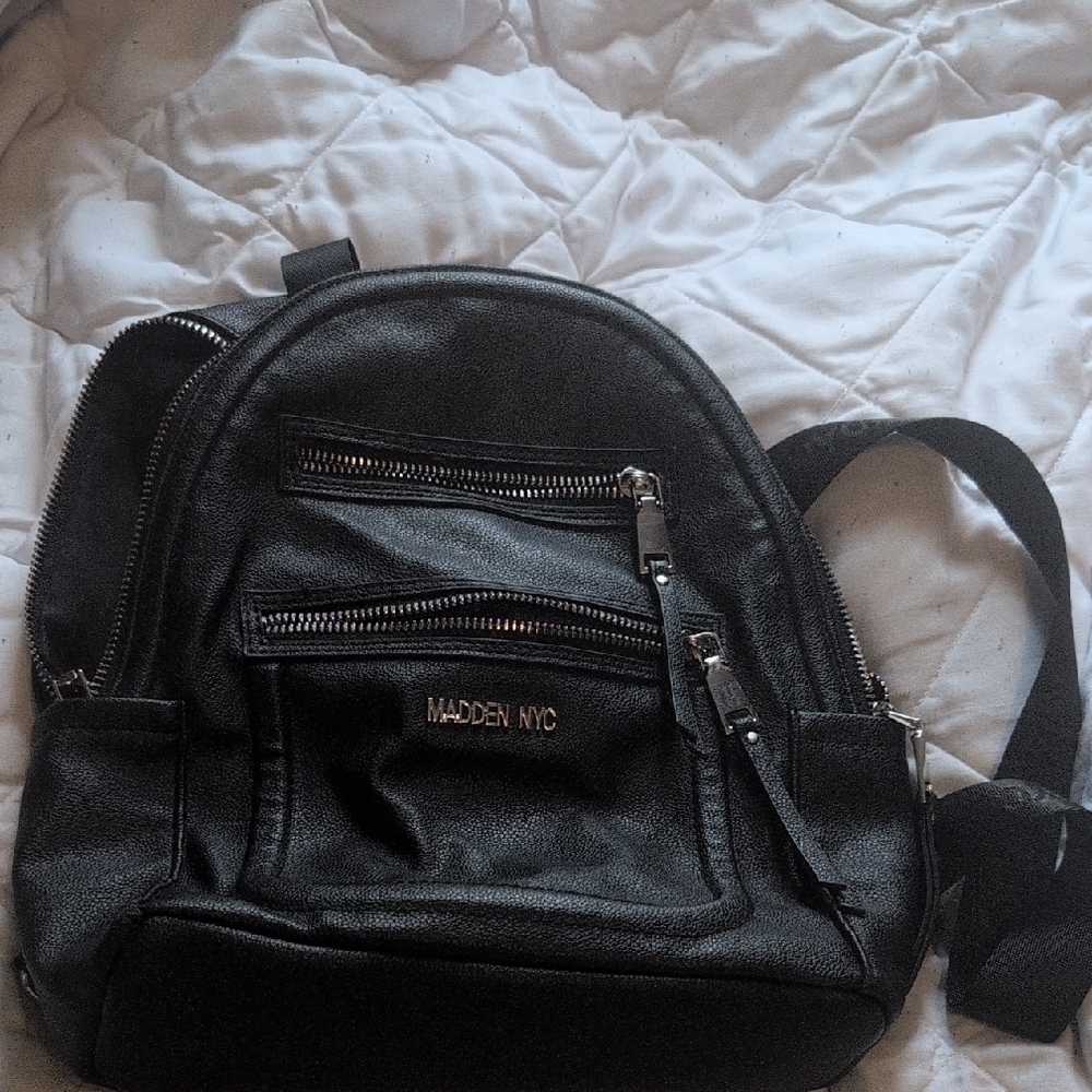 Steve Madden Black Backpack